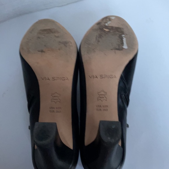 Via Spiga booties black 9.5 - Picture 9 of 11
